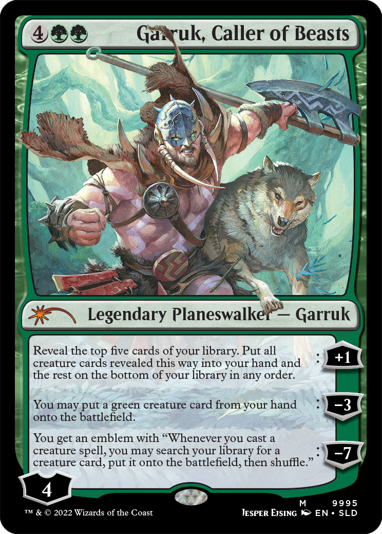 Garruk, Caller of Beasts [Secret Lair Drop Series] | Gear Gaming Fayetteville