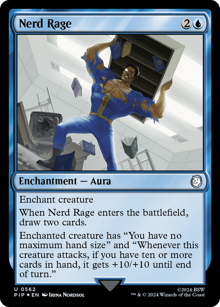 Nerd Rage (Surge Foil) [Fallout] | Gear Gaming Fayetteville