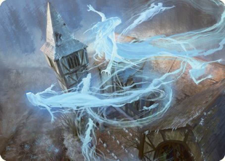Hallowed Haunting Art Card [Innistrad: Crimson Vow Art Series] | Gear Gaming Fayetteville
