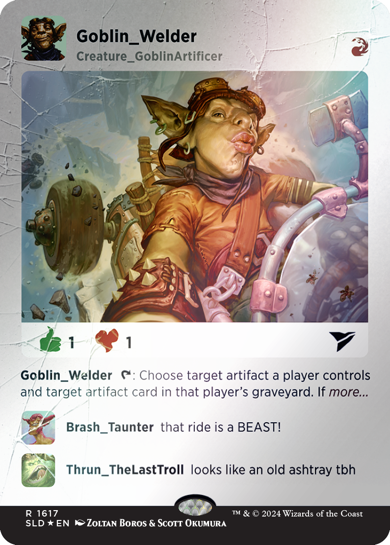 Goblin Welder (Rainbow Foil) [Secret Lair Drop Series] | Gear Gaming Fayetteville