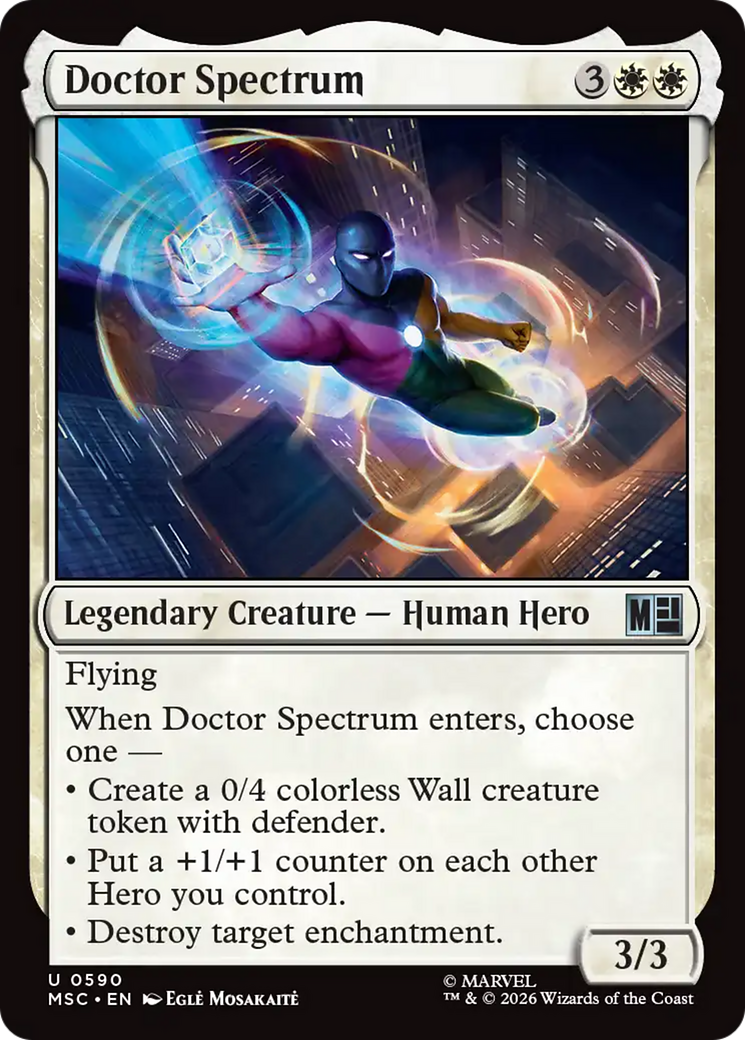 Doctor Spectrum [Marvel Super Heroes Commander] | Gear Gaming Fayetteville