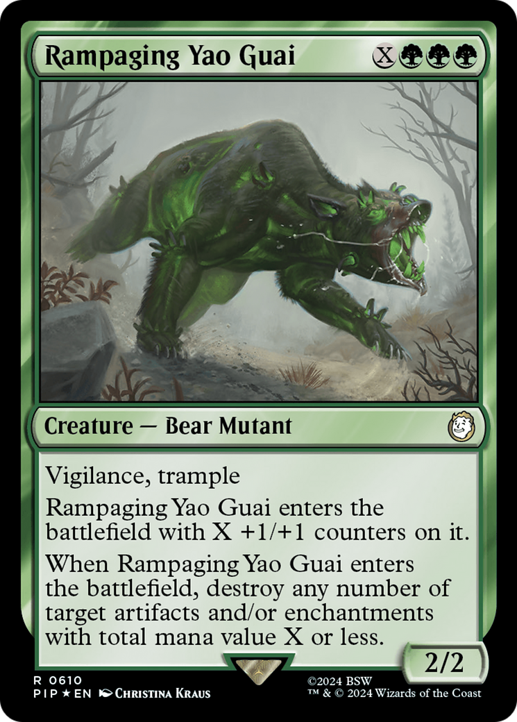 Rampaging Yao Guai (Surge Foil) [Fallout] | Gear Gaming Fayetteville