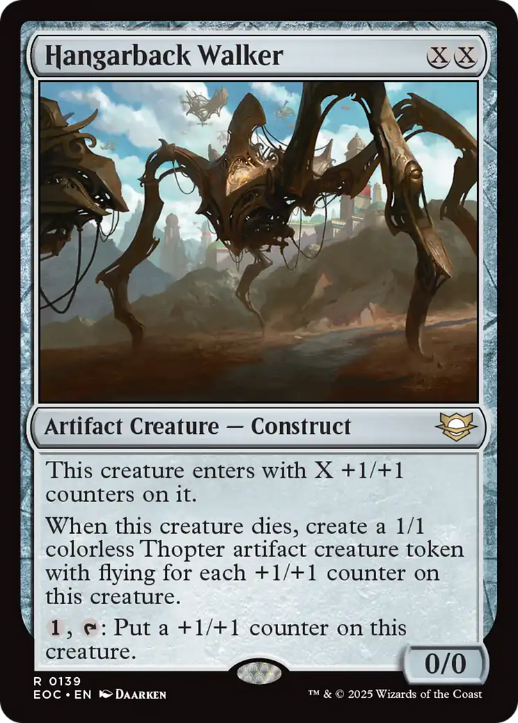 Hangarback Walker [Edge of Eternities Commander] | Gear Gaming Fayetteville