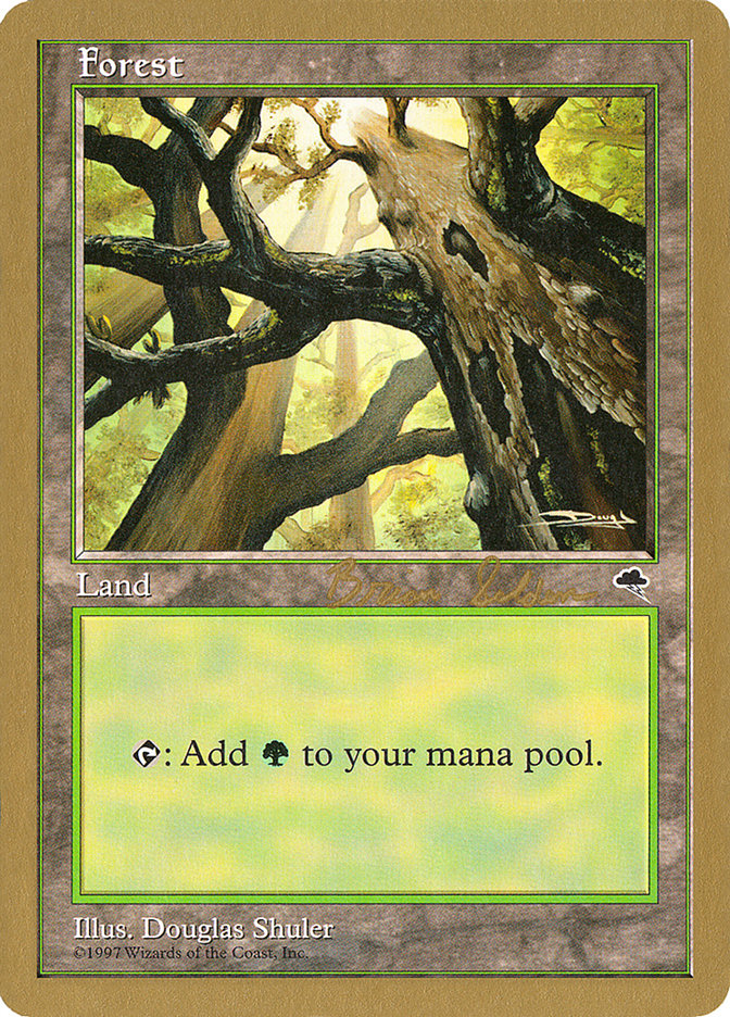 Forest (bs347) (Brian Selden) [World Championship Decks 1998] | Gear Gaming Fayetteville