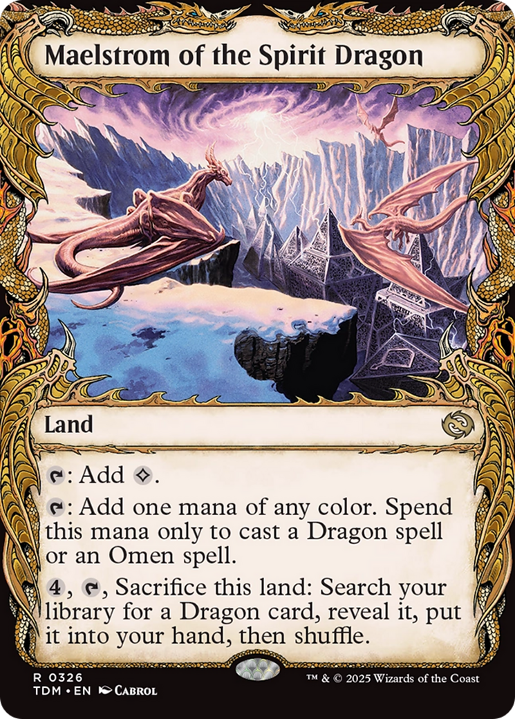 Maelstrom of the Spirit Dragon (Showcase) [Tarkir: Dragonstorm] | Gear Gaming Fayetteville