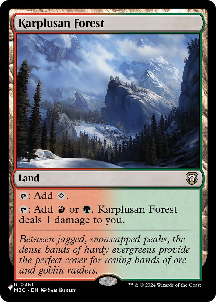 Karplusan Forest (M3C) [The List] | Gear Gaming Fayetteville
