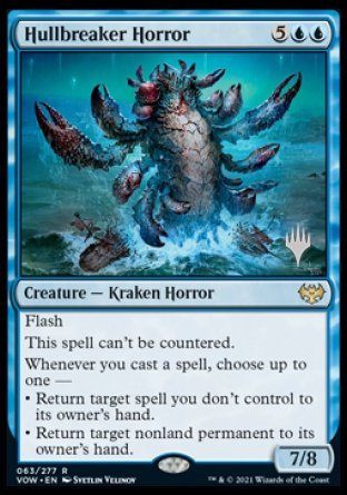 Hullbreaker Horror (Promo Pack) [Innistrad: Crimson Vow Promos] | Gear Gaming Fayetteville