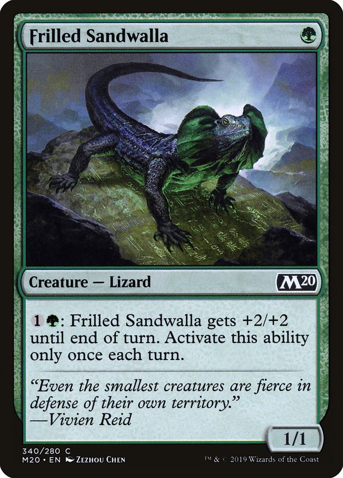 Frilled Sandwalla [Core Set 2020] | Gear Gaming Fayetteville