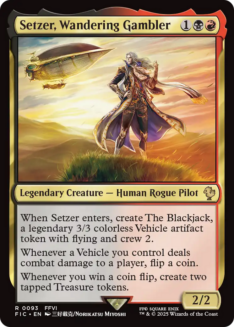 Setzer, Wandering Gambler [FINAL FANTASY Commander] | Gear Gaming Fayetteville