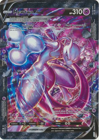 Mewtwo V-Union (Jumbo Card) [Sword & Shield: Black Star Promos] | Gear Gaming Fayetteville