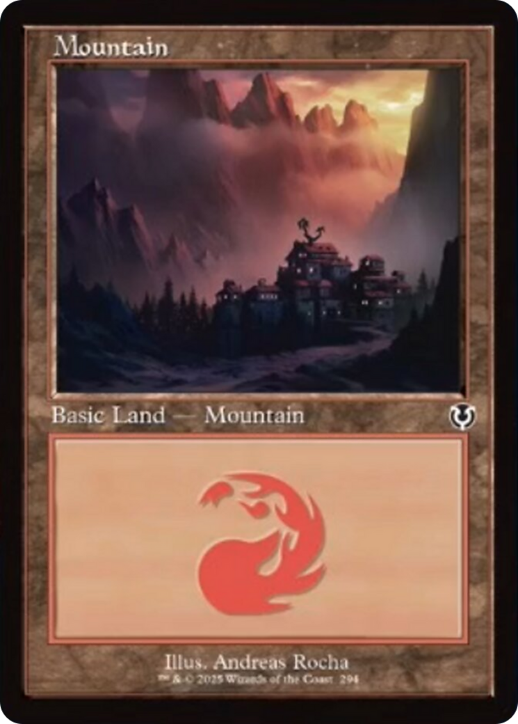 Mountain (294) (Retro Frame) [Innistrad Remastered] | Gear Gaming Fayetteville