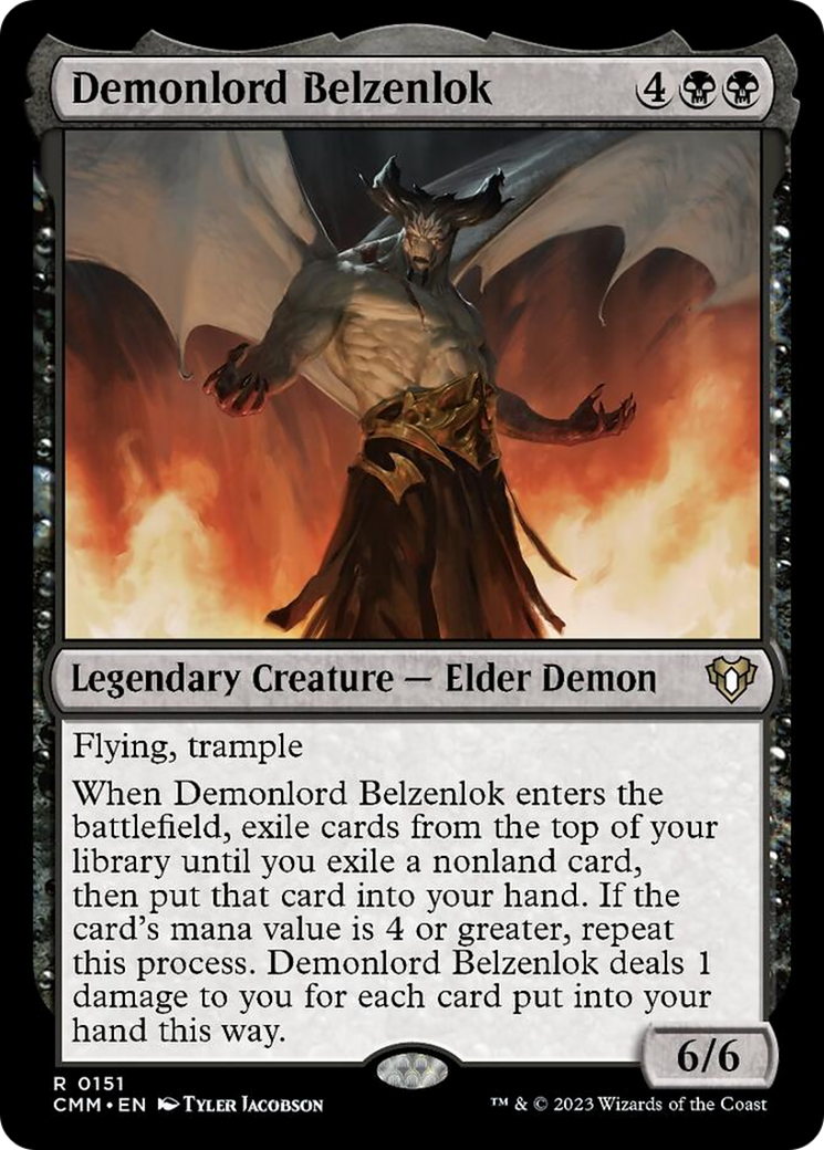 Demonlord Belzenlok [Commander Masters] | Gear Gaming Fayetteville