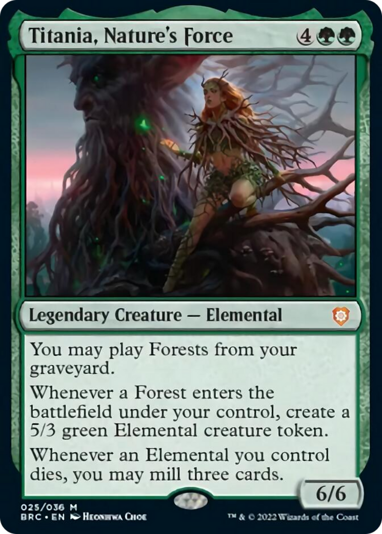 Titania, Nature's Force [The Brothers' War Commander] | Gear Gaming Fayetteville