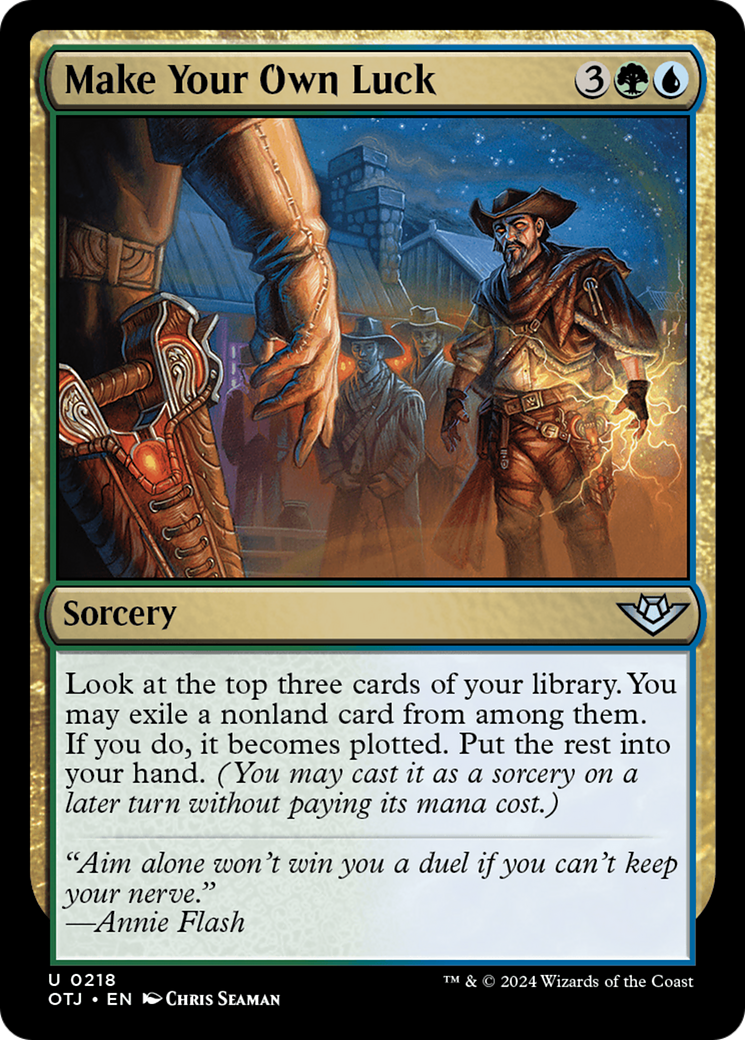Make Your Own Luck [Outlaws of Thunder Junction] | Gear Gaming Fayetteville