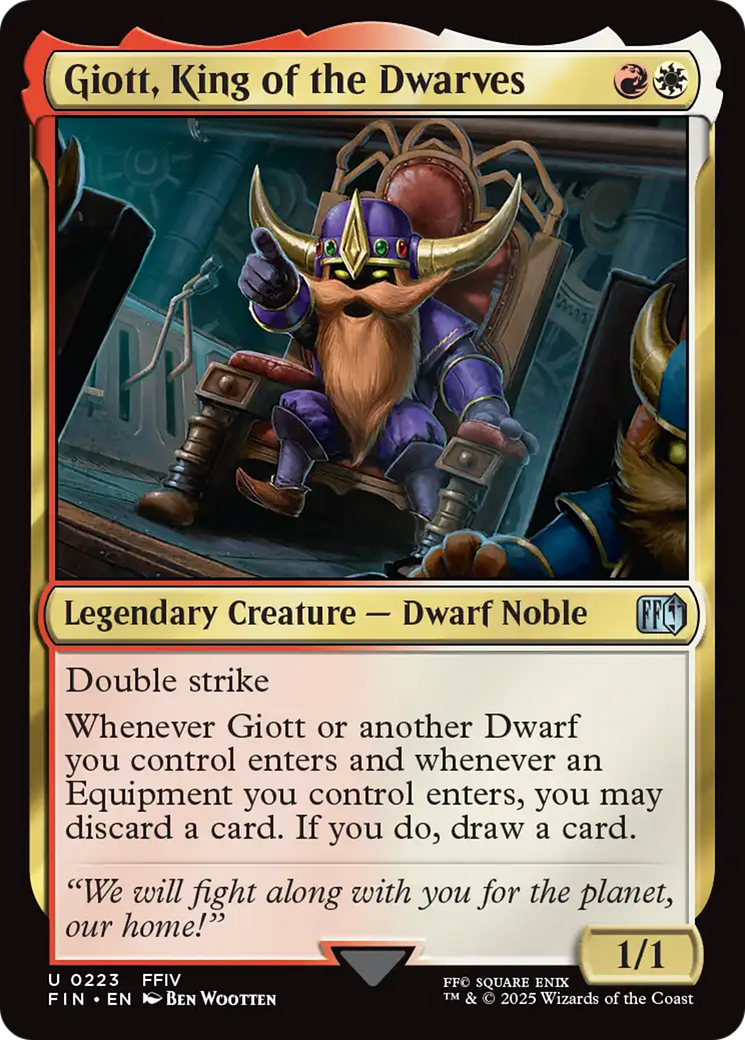 Giott, King of the Dwarves [FINAL FANTASY] | Gear Gaming Fayetteville
