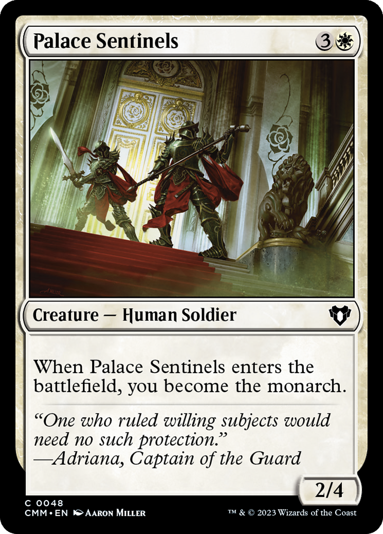 Palace Sentinels [Commander Masters] | Gear Gaming Fayetteville