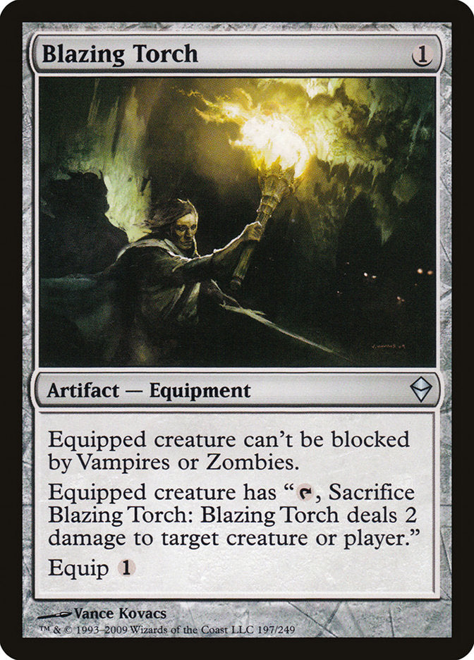 Blazing Torch [Zendikar] | Gear Gaming Fayetteville