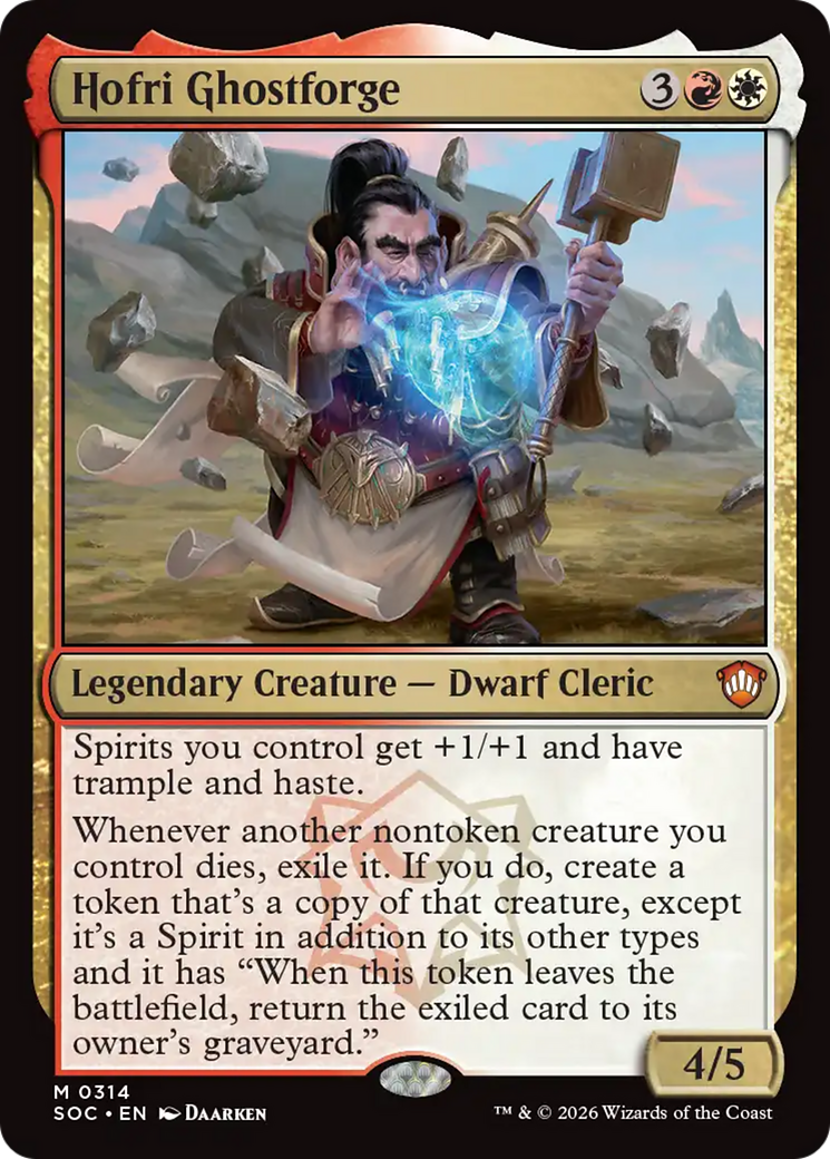 Hofri Ghostforge [Secrets of Strixhaven Commander] | Gear Gaming Fayetteville