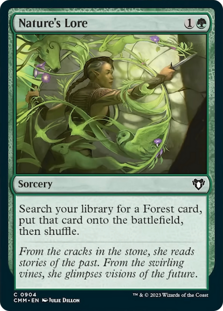 Nature's Lore [Commander Masters] | Gear Gaming Fayetteville