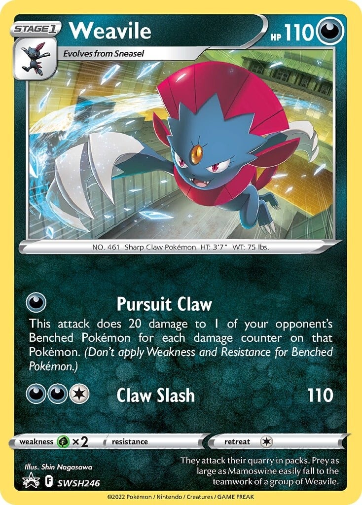 Weavile (SWSH246) [Sword & Shield: Black Star Promos] | Gear Gaming Fayetteville