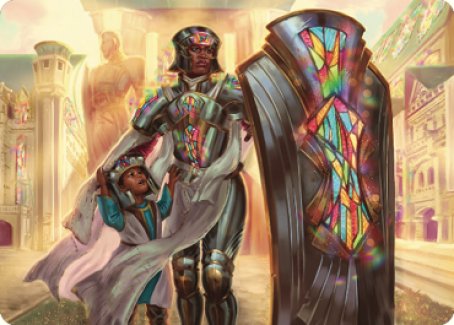 Guardian of New Benalia Art Card [Dominaria United Art Series] | Gear Gaming Fayetteville