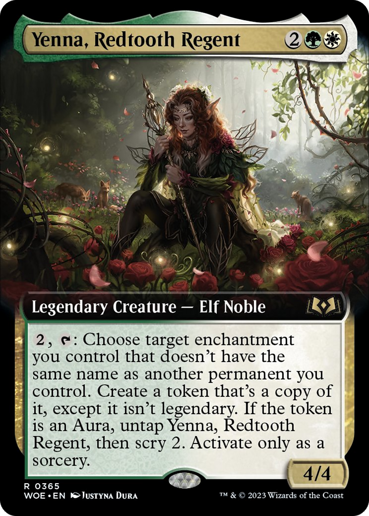 Yenna, Redtooth Regent (Extended Art) [Wilds of Eldraine] | Gear Gaming Fayetteville