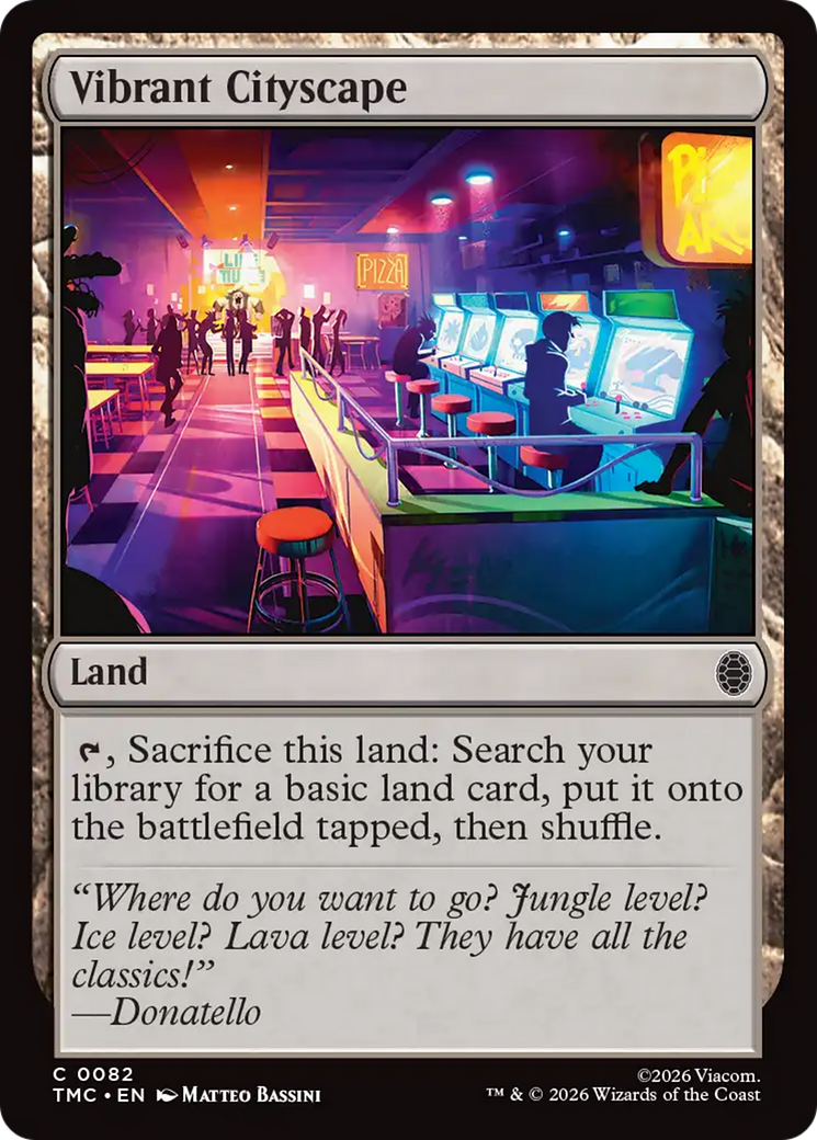 Vibrant Cityscape [Teenage Mutant Ninja Turtles Commander] | Gear Gaming Fayetteville