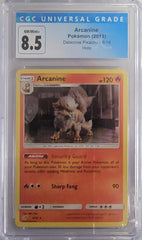 Arcanine (6/18) CGC 8.5 [Sun & Moon: Detective Pikachu] | Gear Gaming Fayetteville
