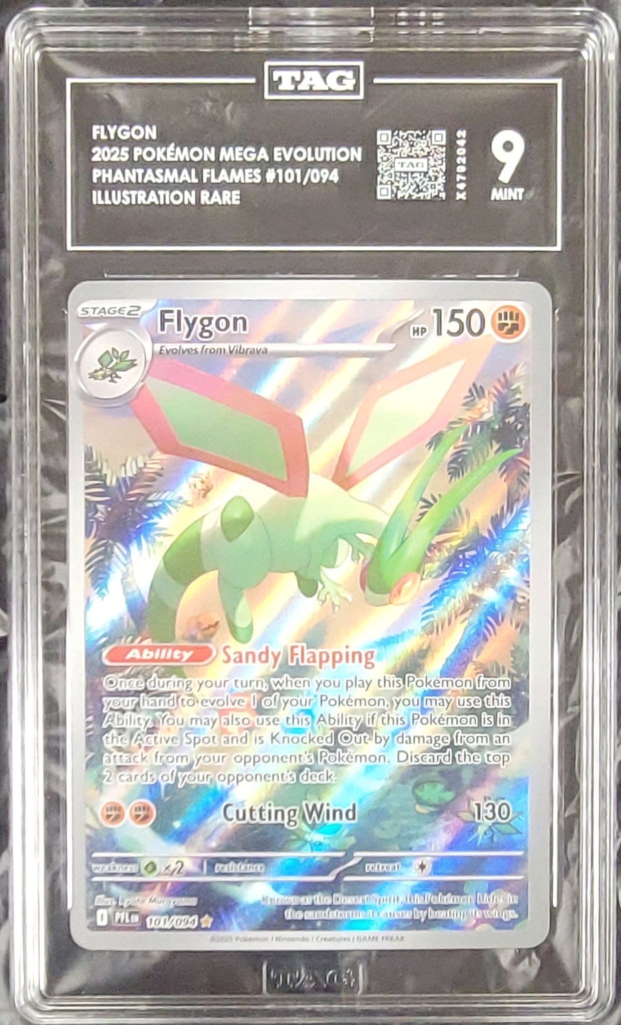 Flygon (101/094) TAG 9 [Mega Evolution: Phantasmal Flames] | Gear Gaming Fayetteville
