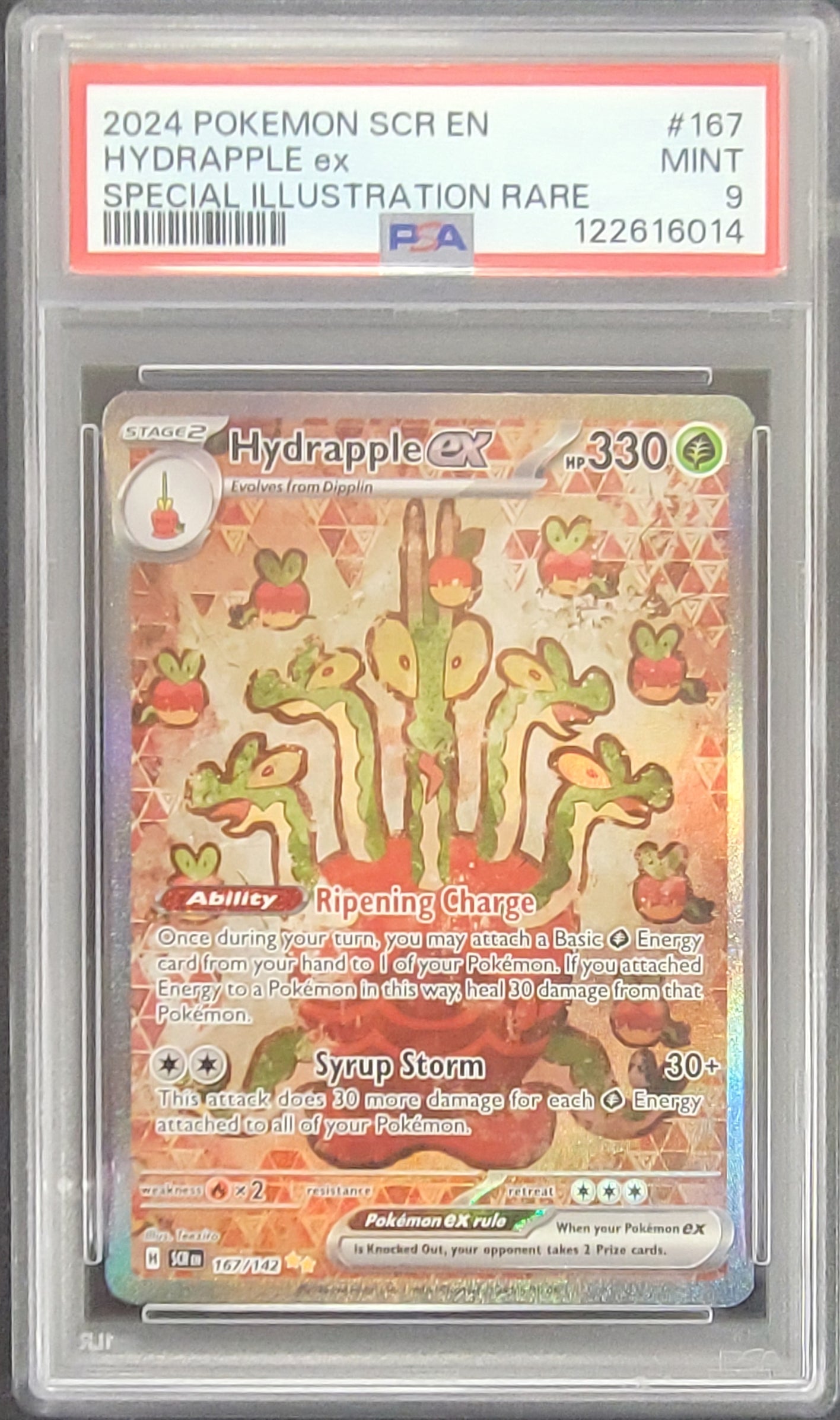 Hydrapple ex (167/142) PSA 8 [Scarlet & Violet: Stellar Crown] | Gear Gaming Fayetteville