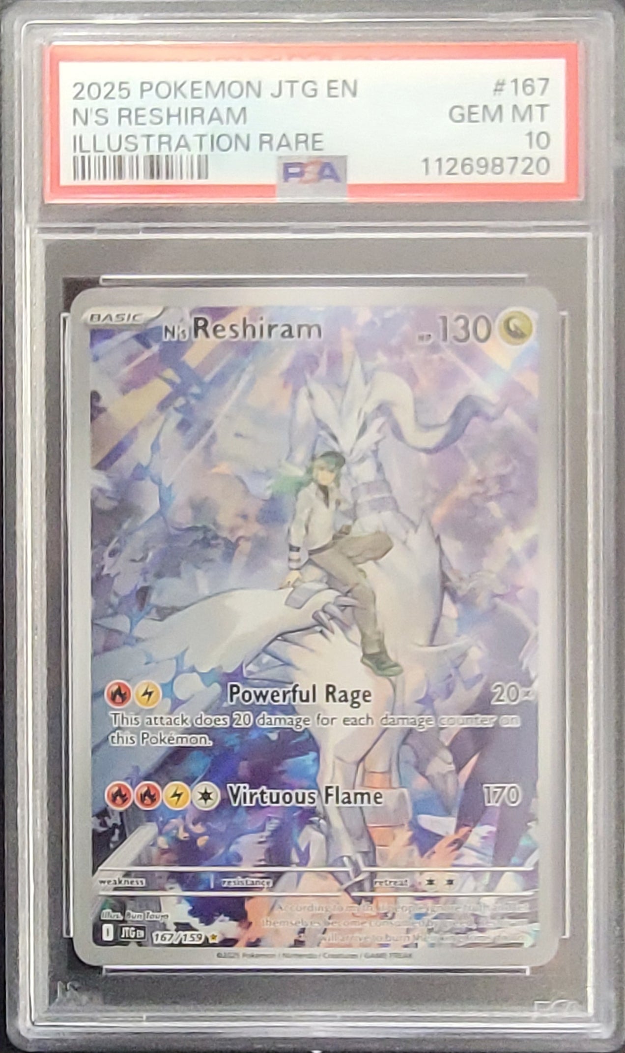 N's Reshiram (167/159) PSA 10 [Scarlet & Violet: Journey Together] | Gear Gaming Fayetteville