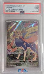 Zacian (100/094) PSA 9 [Mega Evolution: Phantasmal Flames] | Gear Gaming Fayetteville