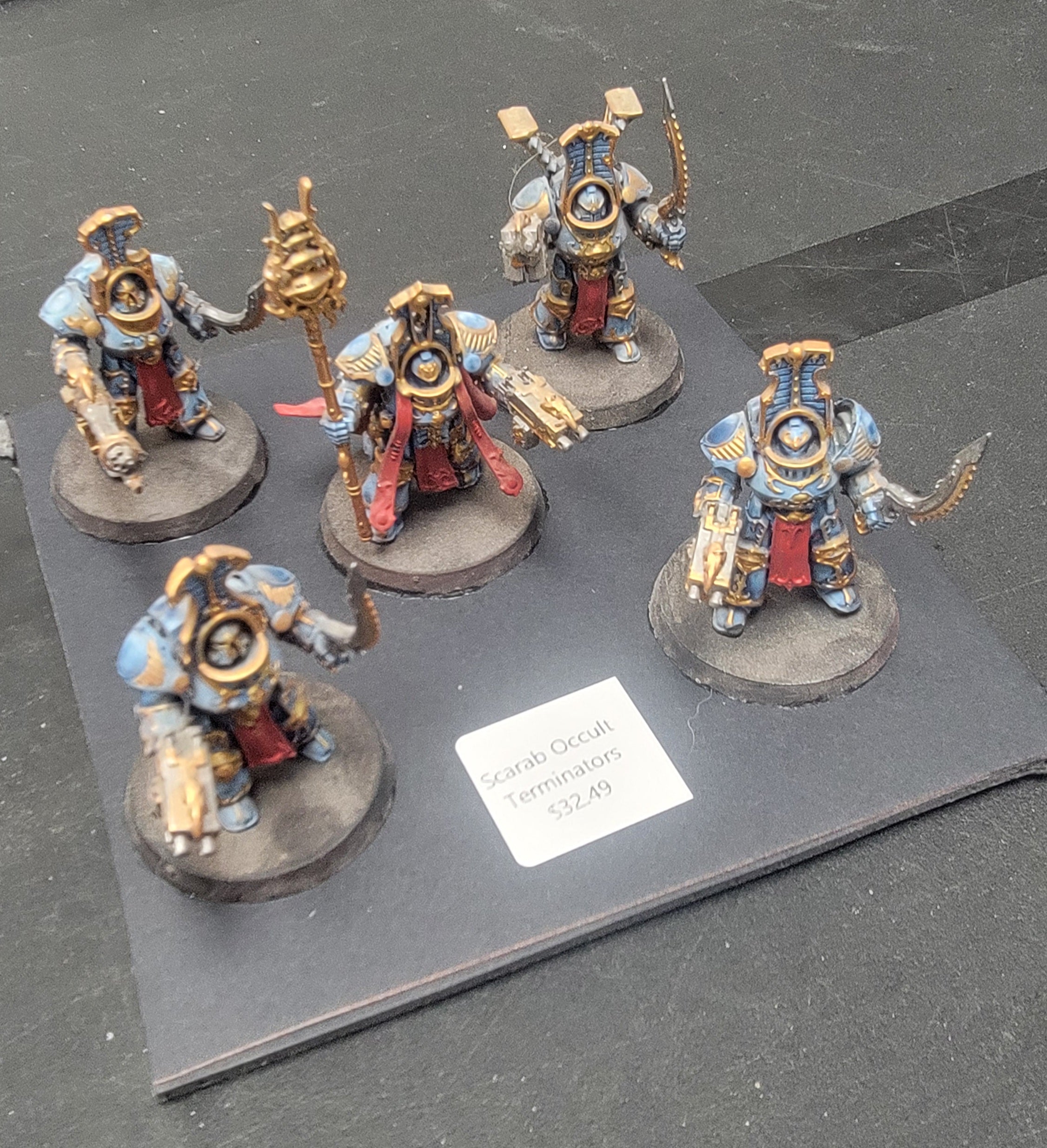 Used Thousand Sons Scarab Occult Terminators | Gear Gaming Fayetteville