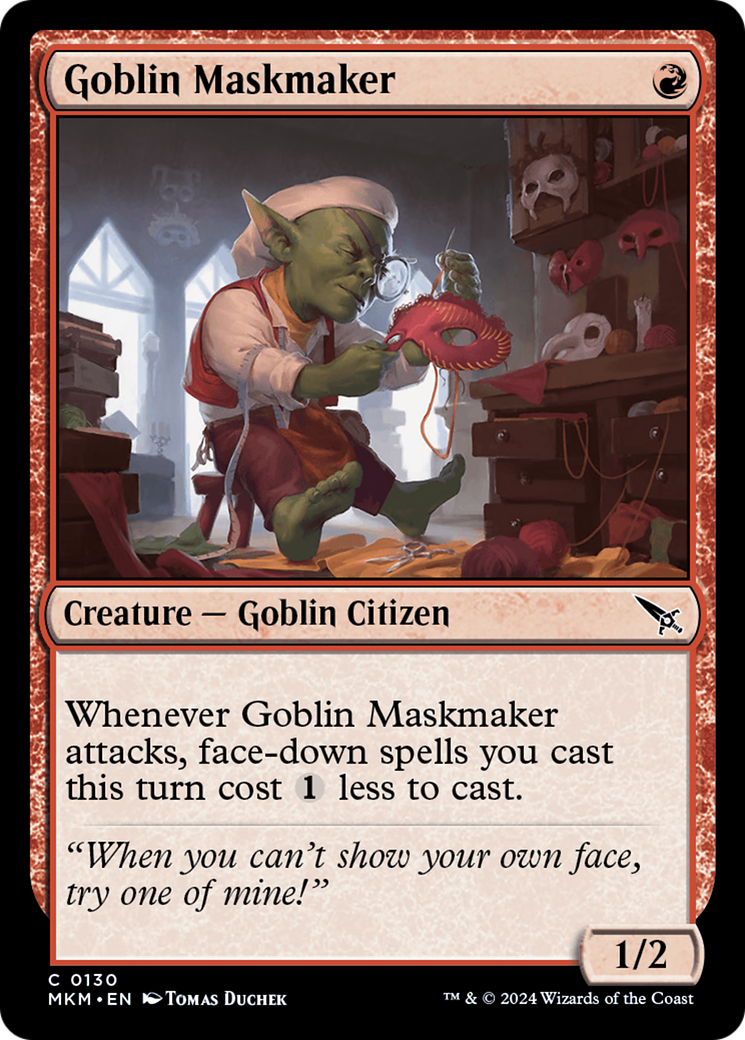 Goblin Maskmaker [Murders at Karlov Manor] | Gear Gaming Fayetteville