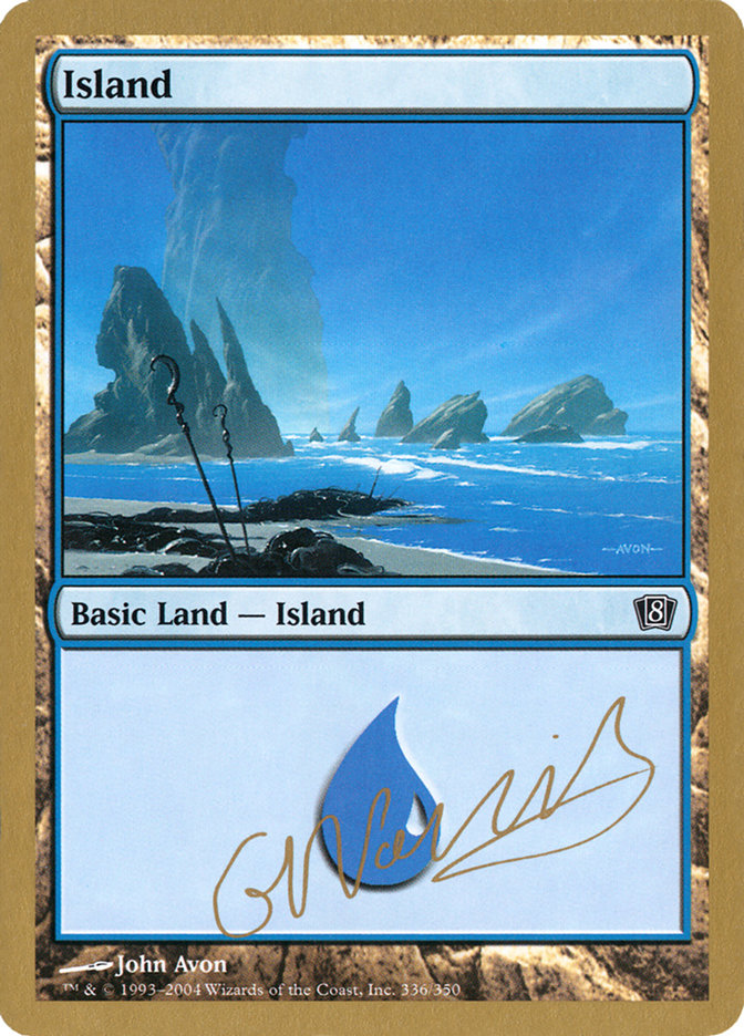 Island (gn336) (Gabriel Nassif) [World Championship Decks 2004] | Gear Gaming Fayetteville