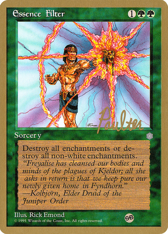 Essence Filter (Preston Poulter) (SB) [Pro Tour Collector Set] | Gear Gaming Fayetteville