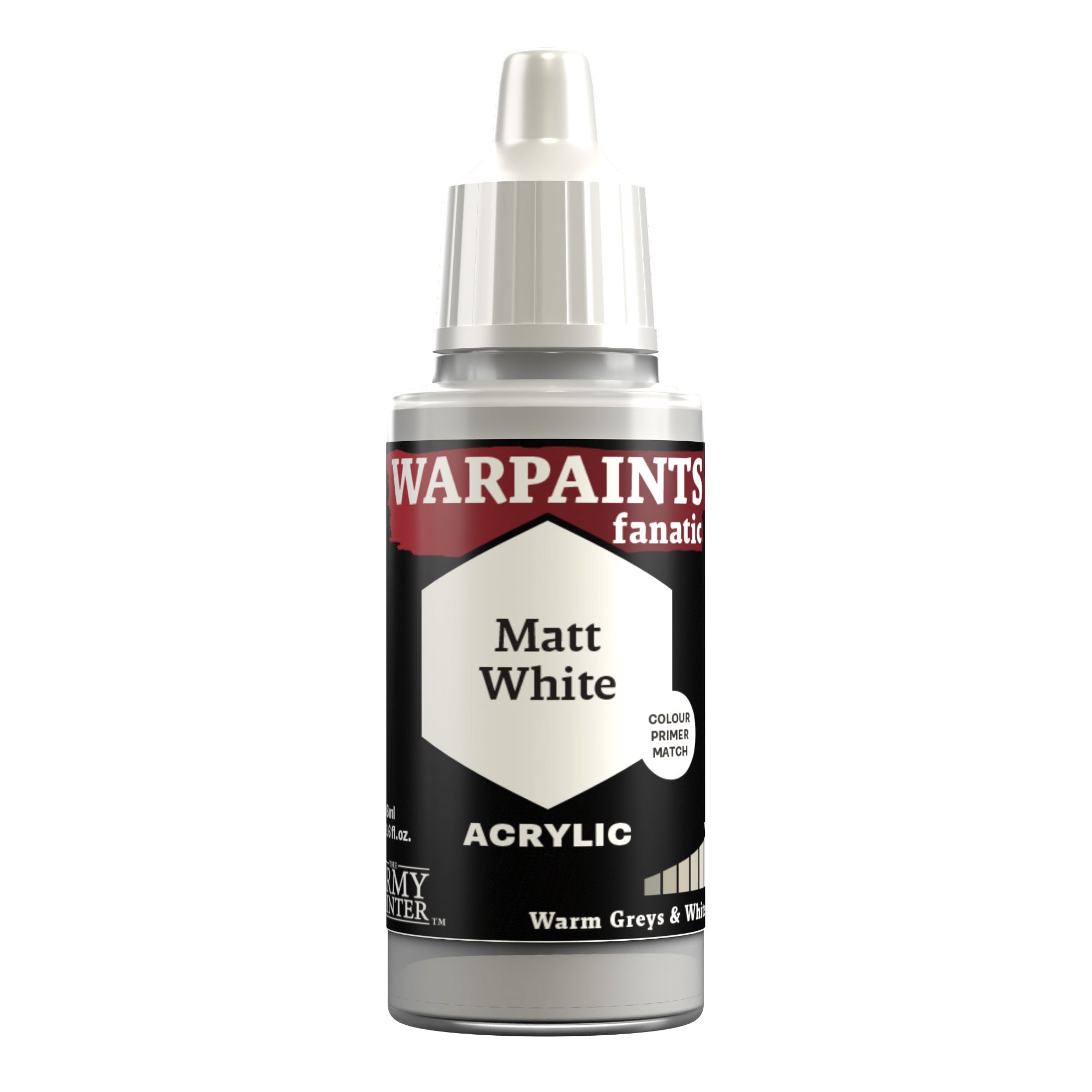 Warpaints Fanatic: Matt White 18ml | Gear Gaming Fayetteville