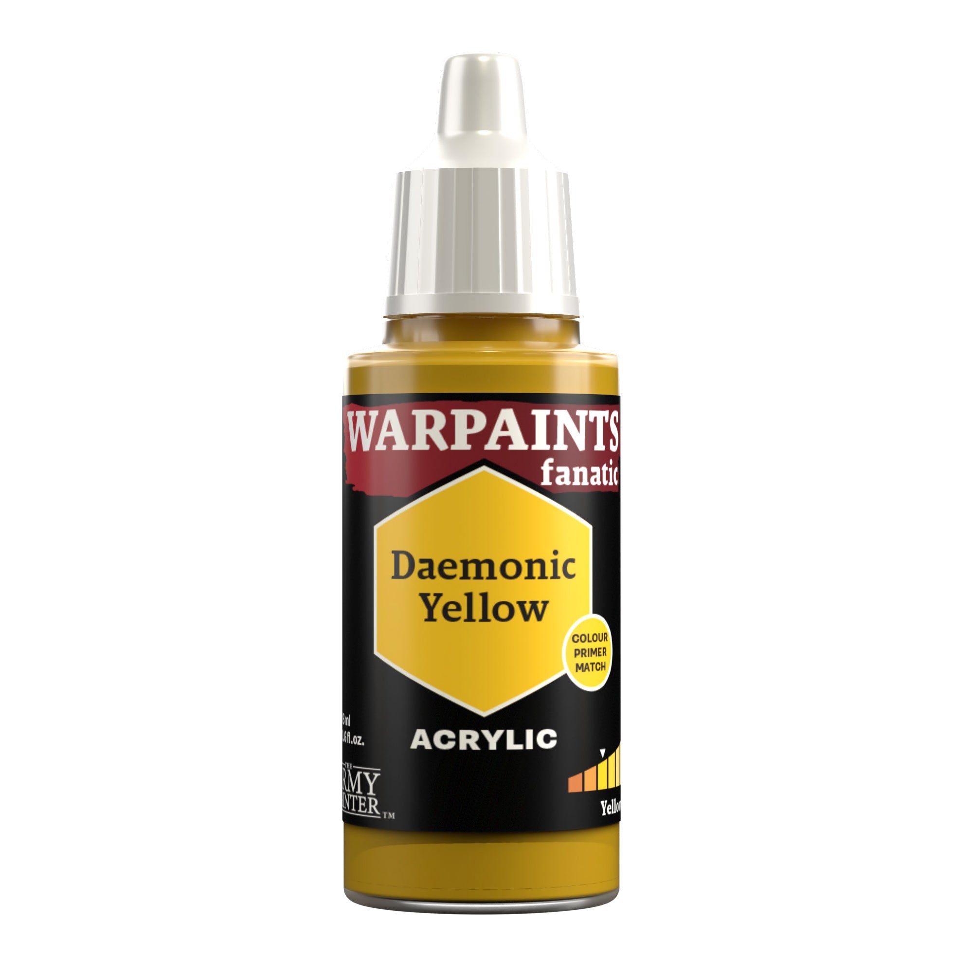 Warpaints Fanatic: Daemonic Yellow 18ml | Gear Gaming Fayetteville