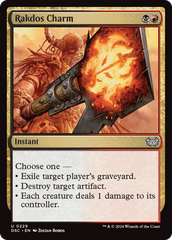 Rakdos Charm [Duskmourn: House of Horror Commander] | Gear Gaming Fayetteville