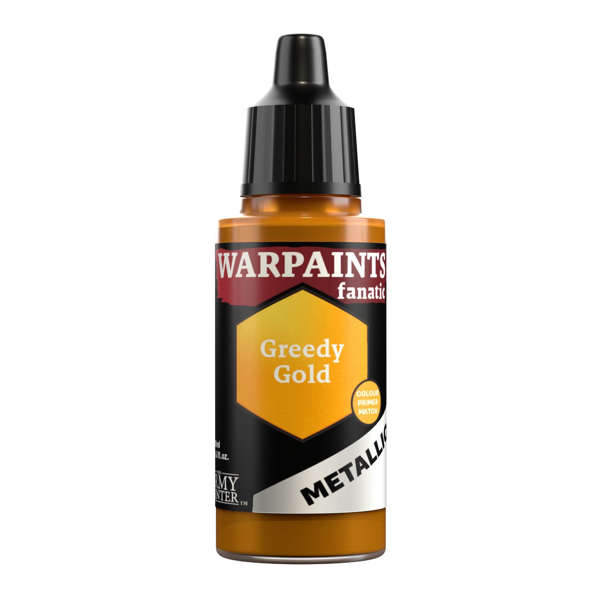 Warpaints Fanatic: Metallic - Greedy Gold 18ml | Gear Gaming Fayetteville