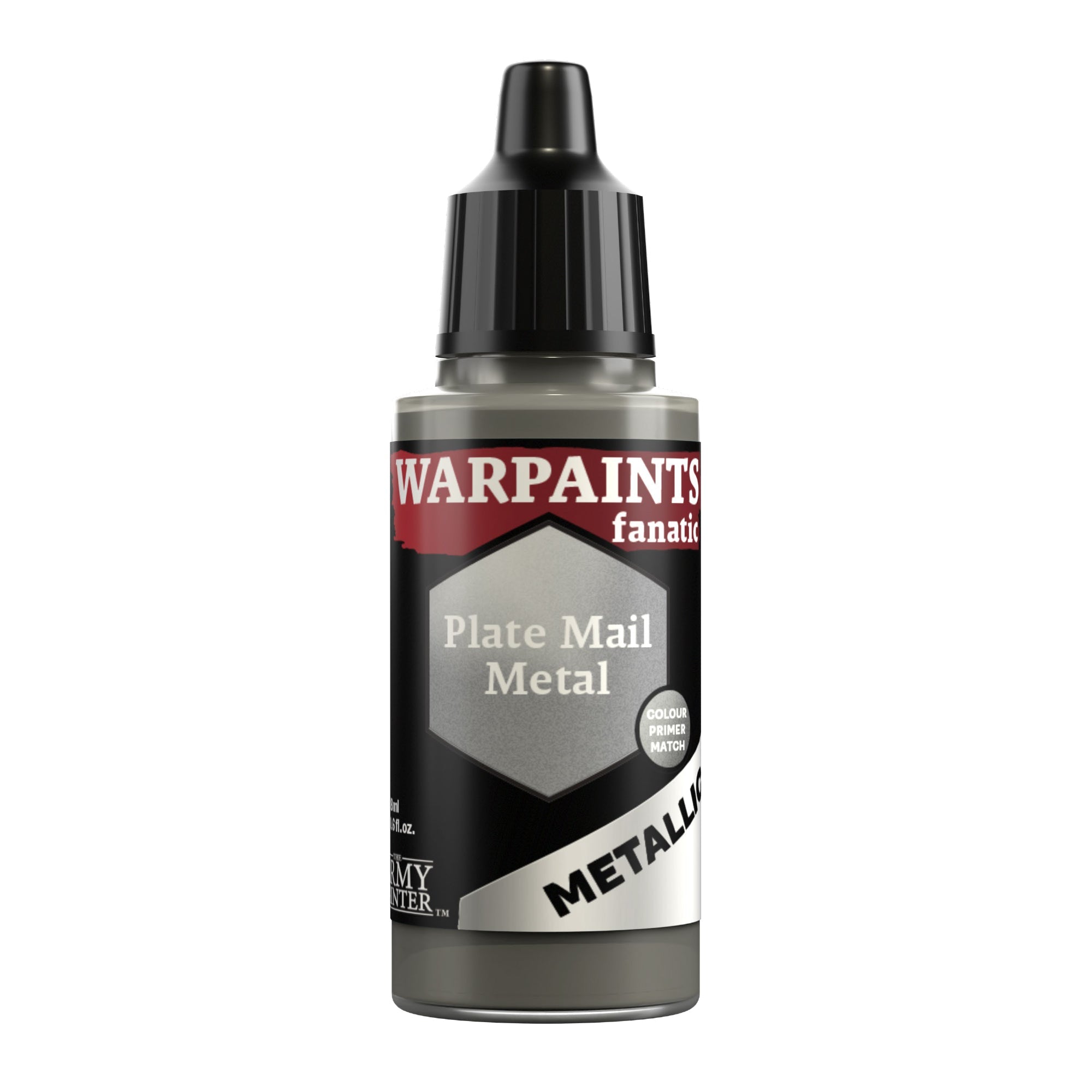 Warpaints Fanatic: Metallic - Plate Mail Metal 18ml | Gear Gaming Fayetteville