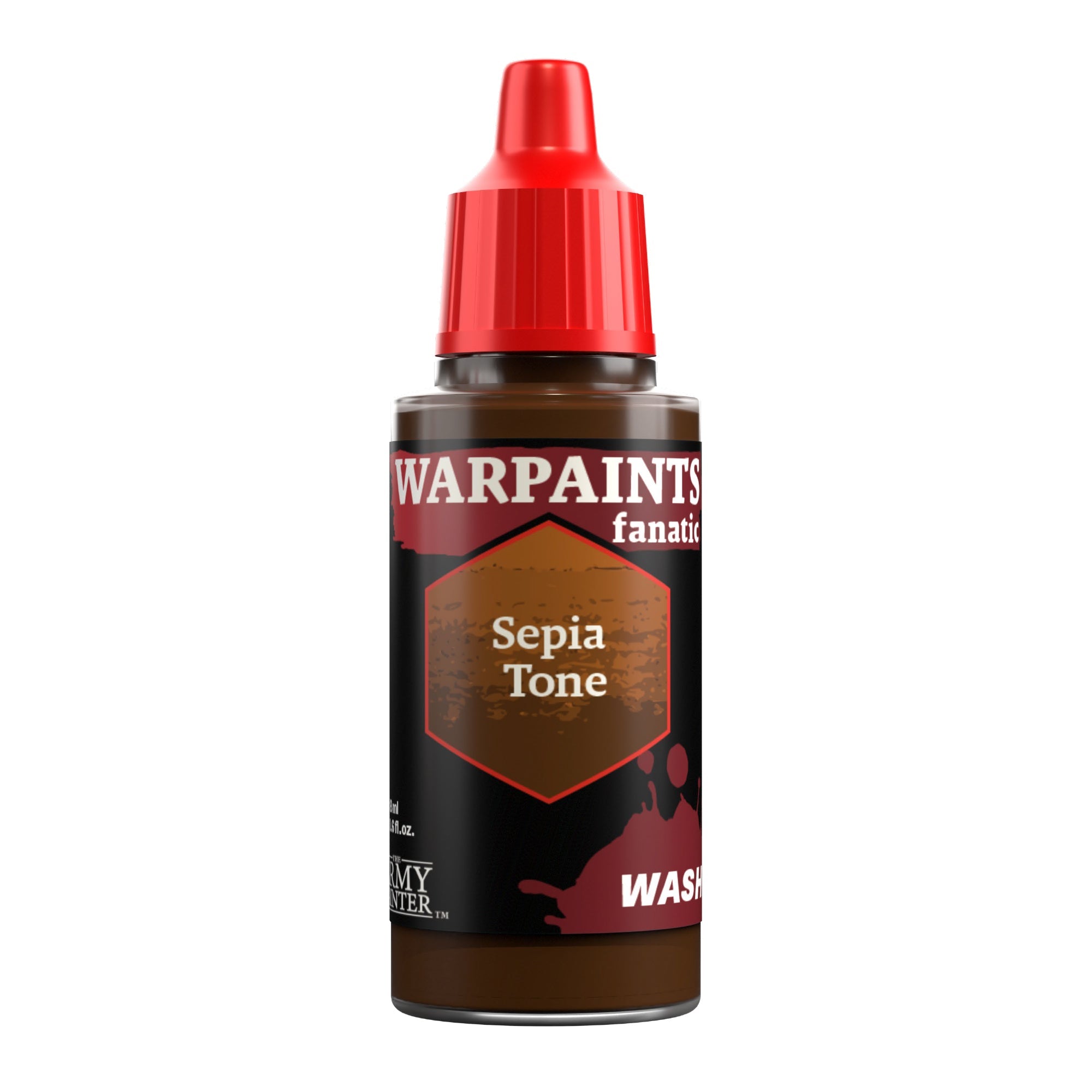 Warpaints Fanatic: Wash - Sepia Tone 18ml | Gear Gaming Fayetteville