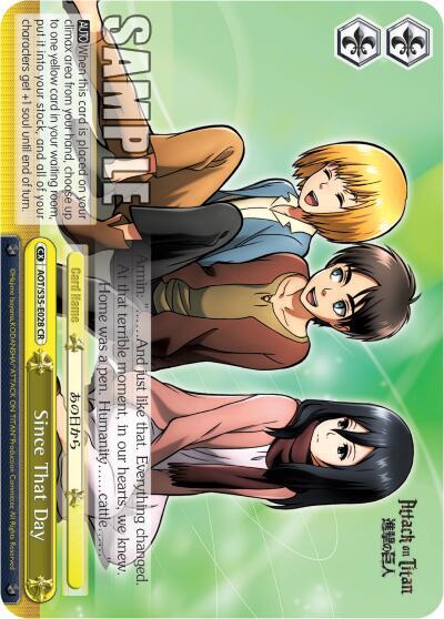 Since That Day - [Attack on Titan] | Gear Gaming Fayetteville