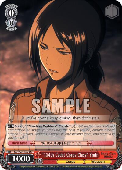 "104th Cadet Corps Class" Ymir - [Attack on Titan] | Gear Gaming Fayetteville
