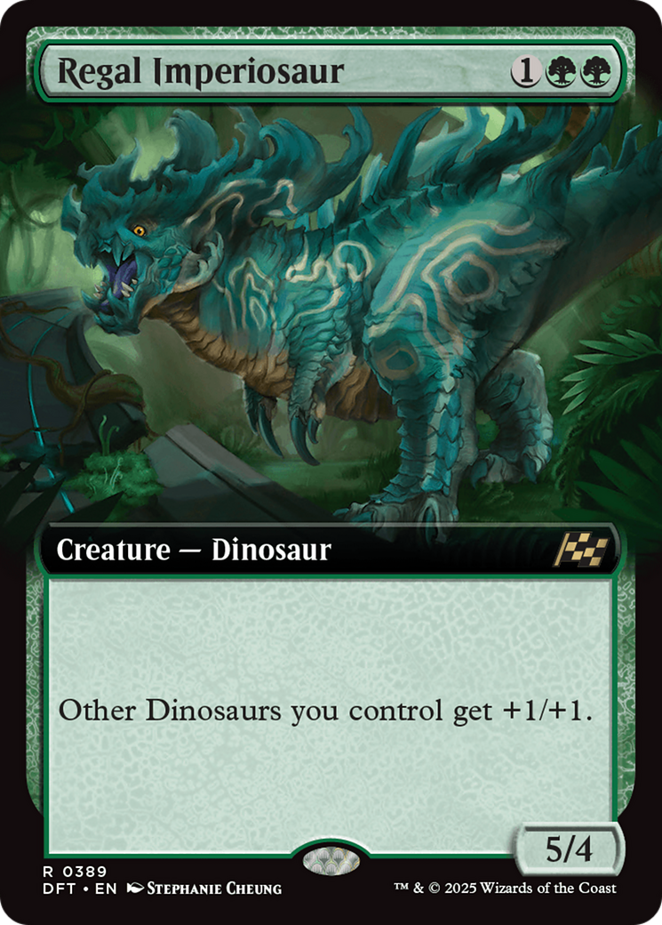 Regal Imperiosaur (Extended Art) [Aetherdrift] | Gear Gaming Fayetteville