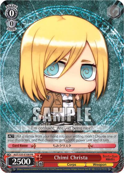 Chimi Christa - [Attack on Titan] | Gear Gaming Fayetteville