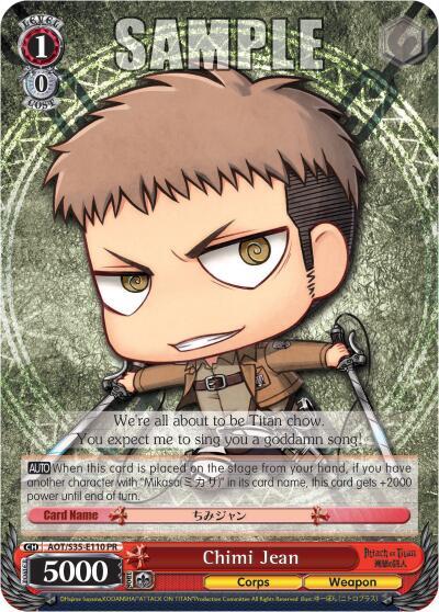 Chimi Jean - [Attack on Titan] | Gear Gaming Fayetteville