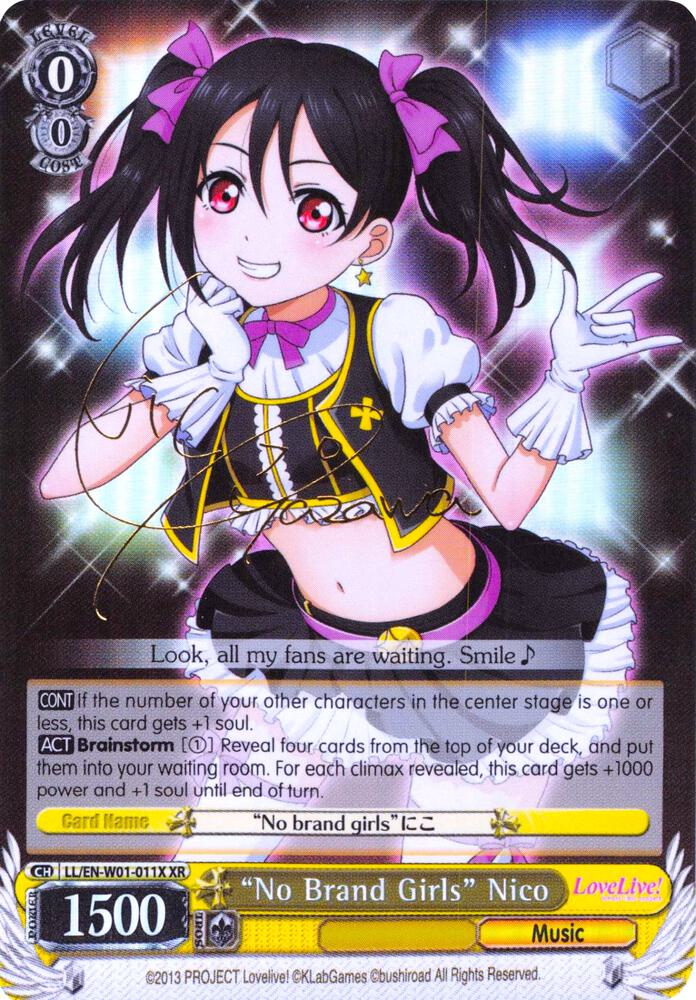 "No Brand Girls" Nico (XR) - [Love Live! DX] | Gear Gaming Fayetteville