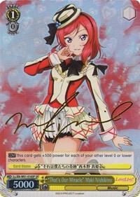 "That's Our Miracle" Maki Nishikino (SP) - [Love Live! DX] | Gear Gaming Fayetteville