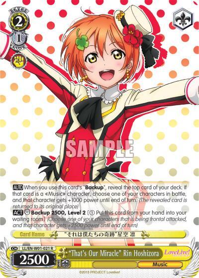 "That's Our Miracle" Rin Hoshizora - [Love Live! DX] | Gear Gaming Fayetteville